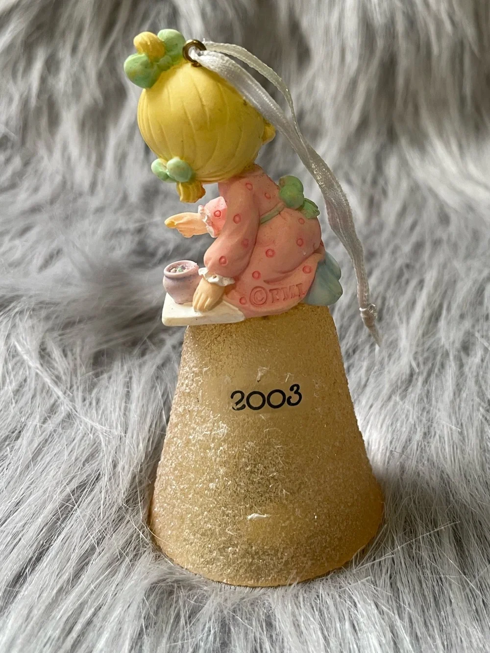 Vintage Precious Moments Girl Ornament